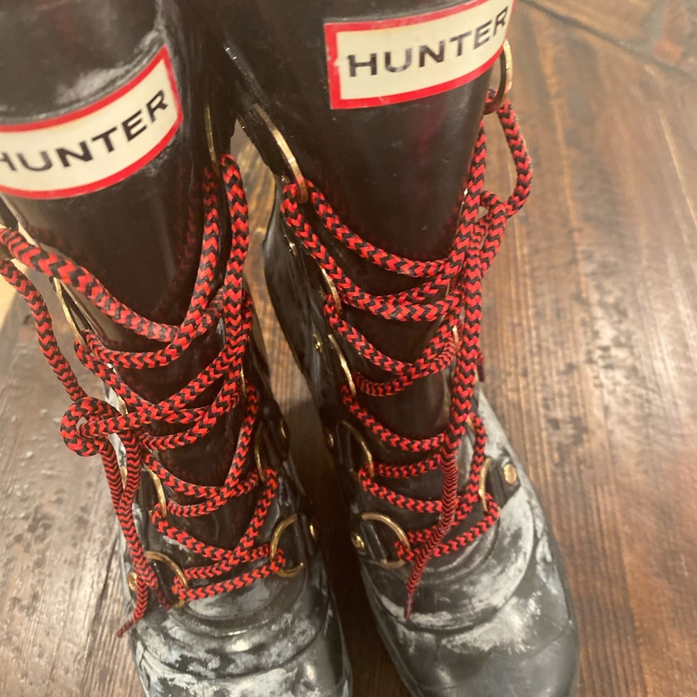 🌺 Hunter Gabby womens rain boots size US 6 - Picture 4 of 12